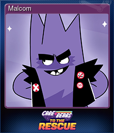 Series 1 - Card 6 of 8 - Malcom