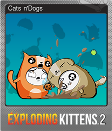 Series 1 - Card 1 of 6 - Cats n'Dogs