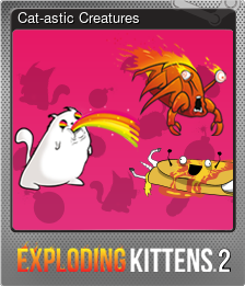 Series 1 - Card 2 of 6 - Cat-astic Creatures