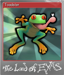 Series 1 - Card 2 of 5 - Toadster