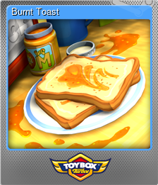 Series 1 - Card 1 of 8 - Burnt Toast