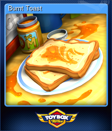 Series 1 - Card 1 of 8 - Burnt Toast