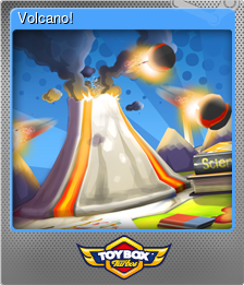 Series 1 - Card 8 of 8 - Volcano!