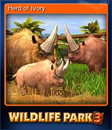 Series 1 - Card 15 of 15 - Herd of Ivory