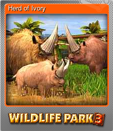 Series 1 - Card 15 of 15 - Herd of Ivory