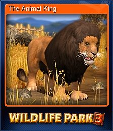 Series 1 - Card 3 of 15 - The Animal King