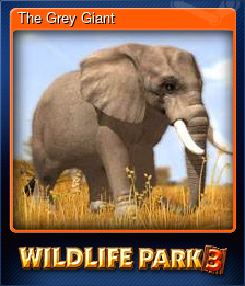 Series 1 - Card 2 of 15 - The Grey Giant