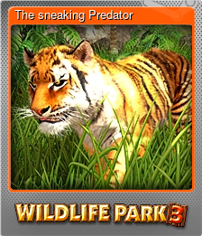 Series 1 - Card 1 of 15 - The sneaking Predator