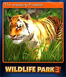 Series 1 - Card 1 of 15 - The sneaking Predator