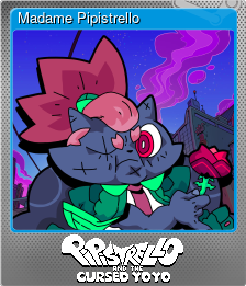 Series 1 - Card 3 of 9 - Madame Pipistrello