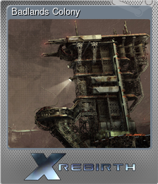 Series 1 - Card 5 of 6 - Badlands Colony
