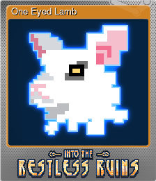 Series 1 - Card 6 of 10 - One Eyed Lamb