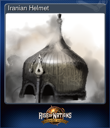 Series 1 - Card 2 of 6 - Iranian Helmet