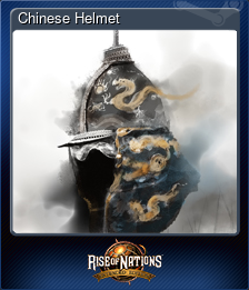 Series 1 - Card 1 of 6 - Chinese Helmet