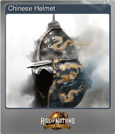 Series 1 - Card 1 of 6 - Chinese Helmet