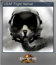 Series 1 - Card 6 of 6 - USAF Flight Helmet