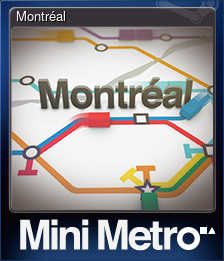 Series 1 - Card 3 of 5 - Montréal