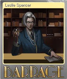 Series 1 - Card 4 of 10 - Leslie Spencer