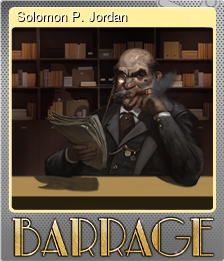 Series 1 - Card 7 of 10 - Solomon P. Jordan