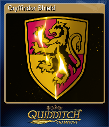 Series 1 - Card 1 of 7 - Gryffindor Shield