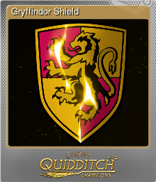 Series 1 - Card 1 of 7 - Gryffindor Shield