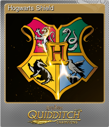 Series 1 - Card 5 of 7 - Hogwarts Shield