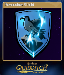Series 1 - Card 4 of 7 - Ravenclaw Shield