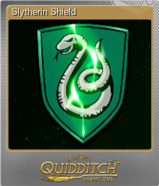 Series 1 - Card 2 of 7 - Slytherin Shield