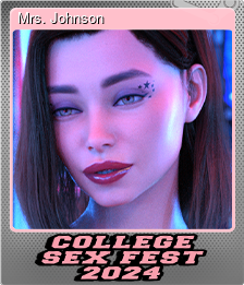 Series 1 - Card 4 of 5 - Mrs. Johnson
