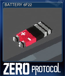 Series 1 - Card 4 of 6 - BATTERY 6F22
