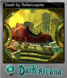 Series 1 - Card 1 of 6 - Death by Rollercoaster