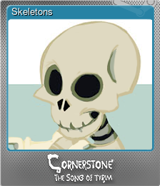 Series 1 - Card 6 of 6 - Skeletons