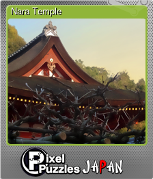 Series 1 - Card 12 of 12 - Nara Temple