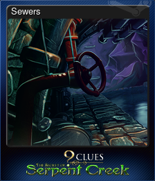 Series 1 - Card 6 of 6 - Sewers