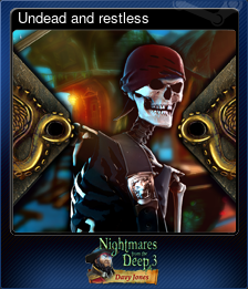 Series 1 - Card 6 of 6 - Undead and restless