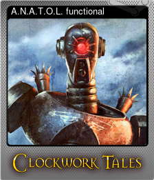 Series 1 - Card 3 of 6 - A.N.A.T.O.L. functional