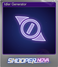 Series 1 - Card 2 of 9 - Idler Generator