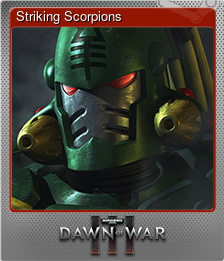 Series 1 - Card 15 of 15 - Striking Scorpions