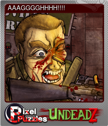 Series 1 - Card 10 of 12 - AAAGGGGHHHH!!!!
