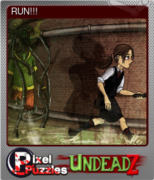 Series 1 - Card 2 of 12 - RUN!!!