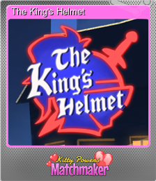 Series 1 - Card 5 of 6 - The King's Helmet