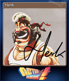 Series 1 - Card 1 of 5 - Henk