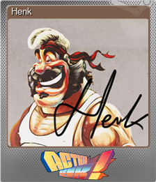 Series 1 - Card 1 of 5 - Henk