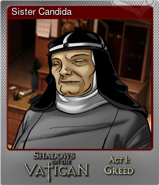Series 1 - Card 1 of 6 - Sister Candida