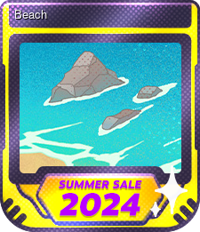Series 1 - Card 6 of 10 - Beach