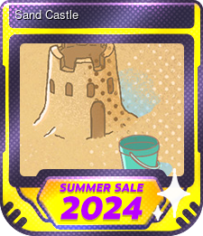Series 1 - Card 7 of 10 - Sand Castle