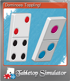 Series 1 - Card 2 of 6 - Dominoes Toppling!
