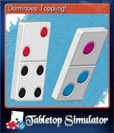 Series 1 - Card 2 of 6 - Dominoes Toppling!