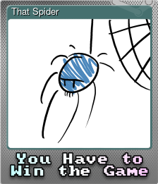 Series 1 - Card 4 of 8 - That Spider