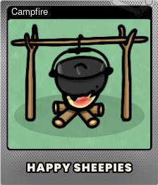 Series 1 - Card 2 of 6 - Campfire